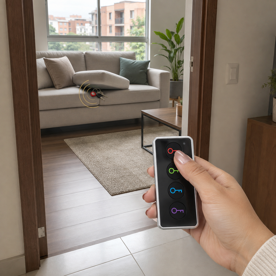 Suena fuerte, incluso desde otra habitación