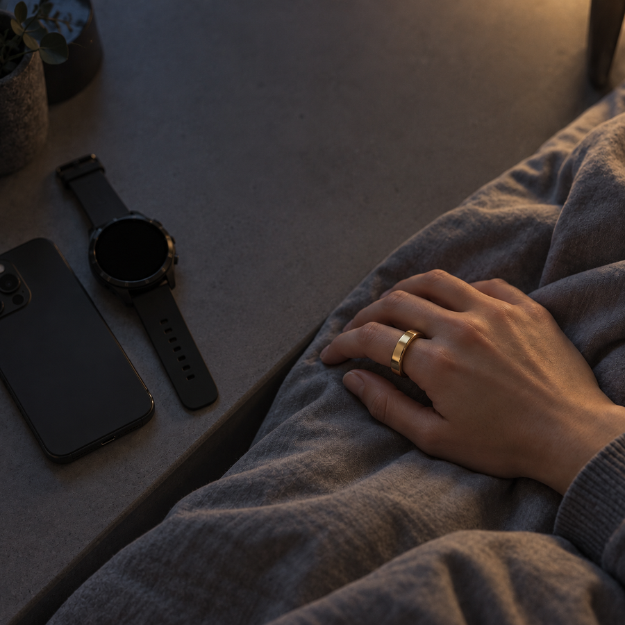 Lectura de pulso en reposo como tendencia con el Smart Ring V490