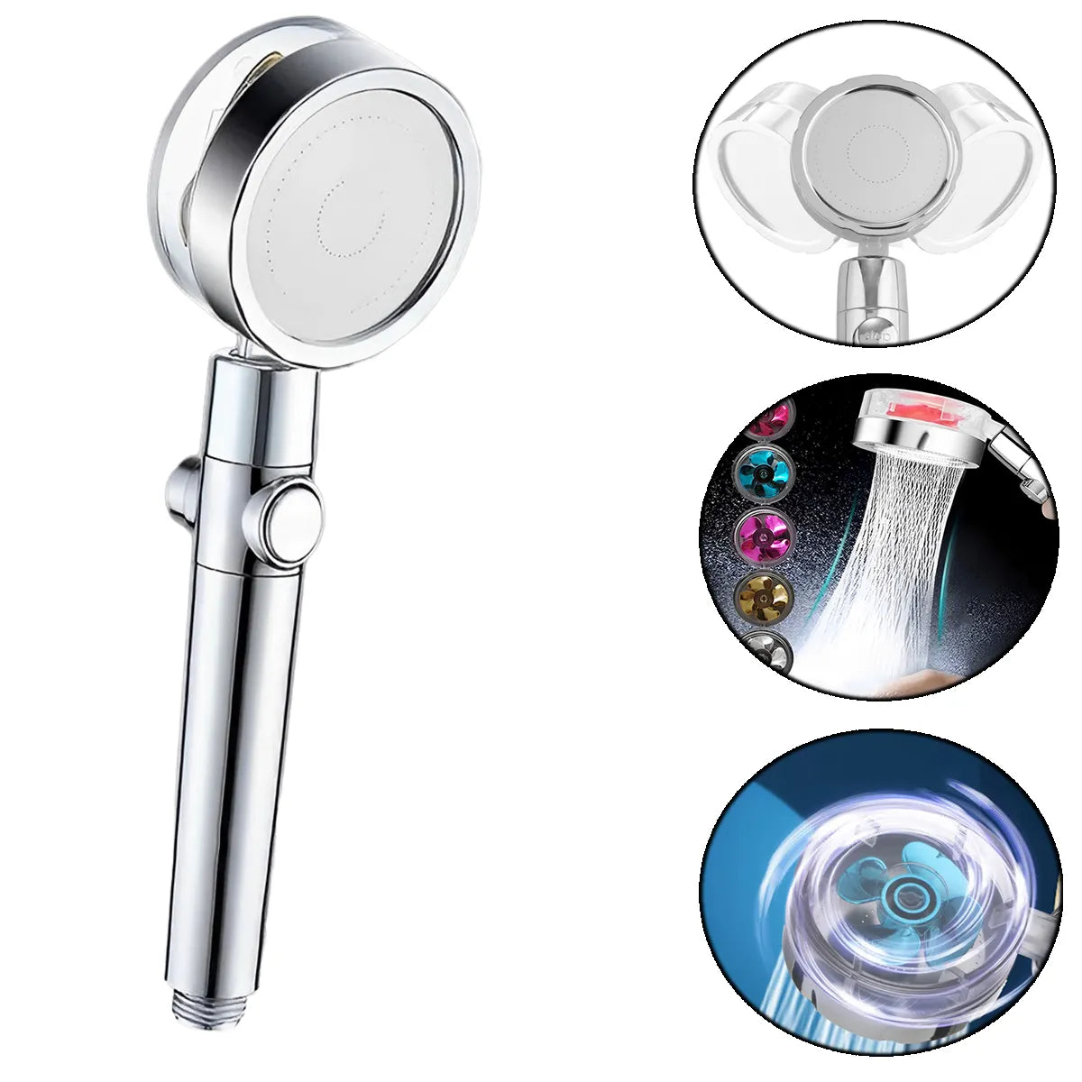 CABEZAL DE DUCHA TURBO