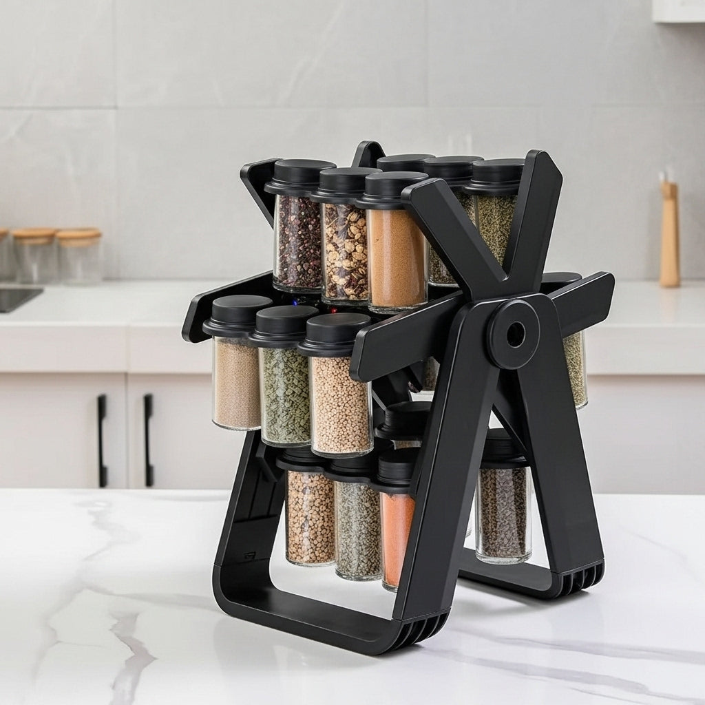 Nuevo Condimentero Organizador 18 Frascos