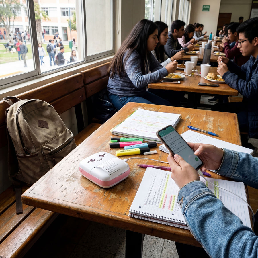 Andrea, estudiante